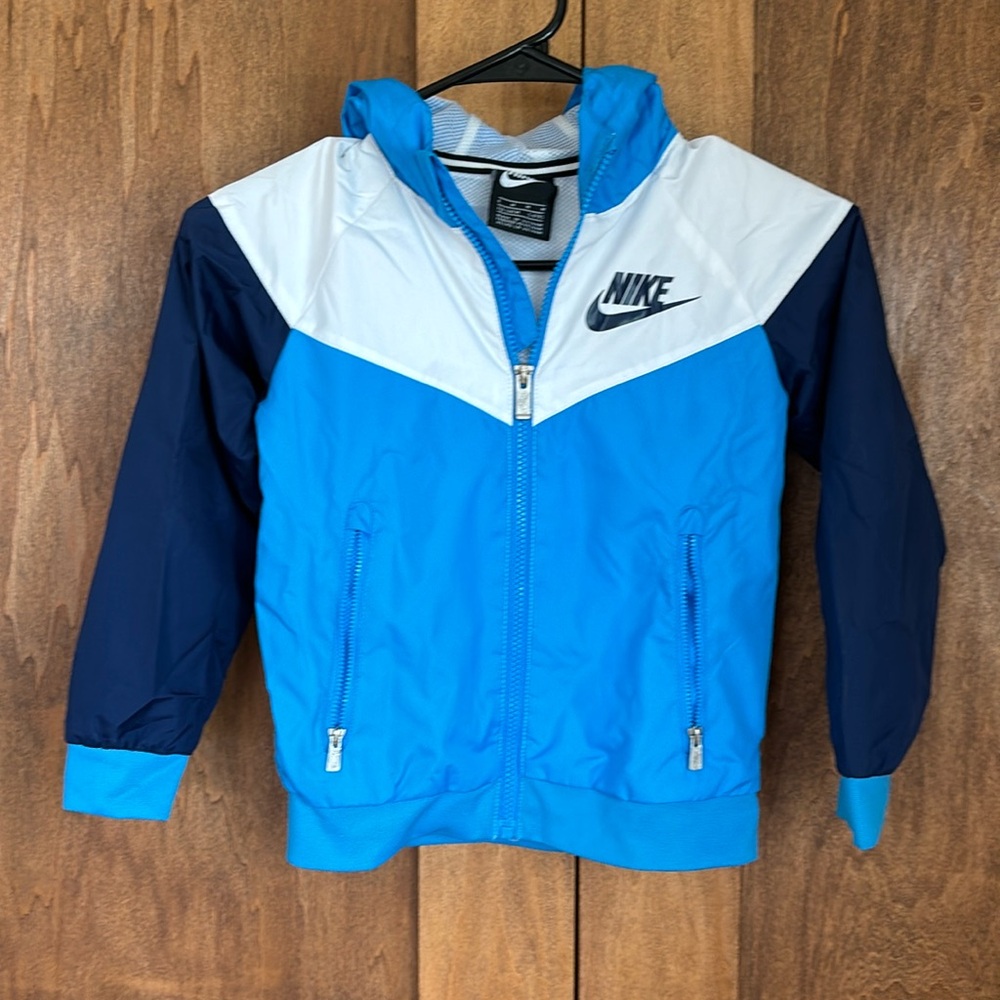 Nike windbreaker sweat jacket Size 5/6 (M)